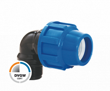 Угол 50*Н1 1/2  PN16  (02090130) PE (5/20)